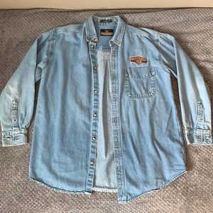 Vintage Yellowstone General Store Denim Shirt